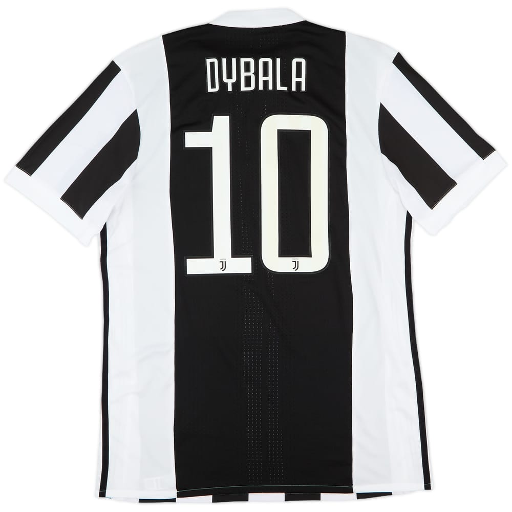 2017-18 Juventus Authentic Home Shirt Dybala #10 - 10/10 - (L)