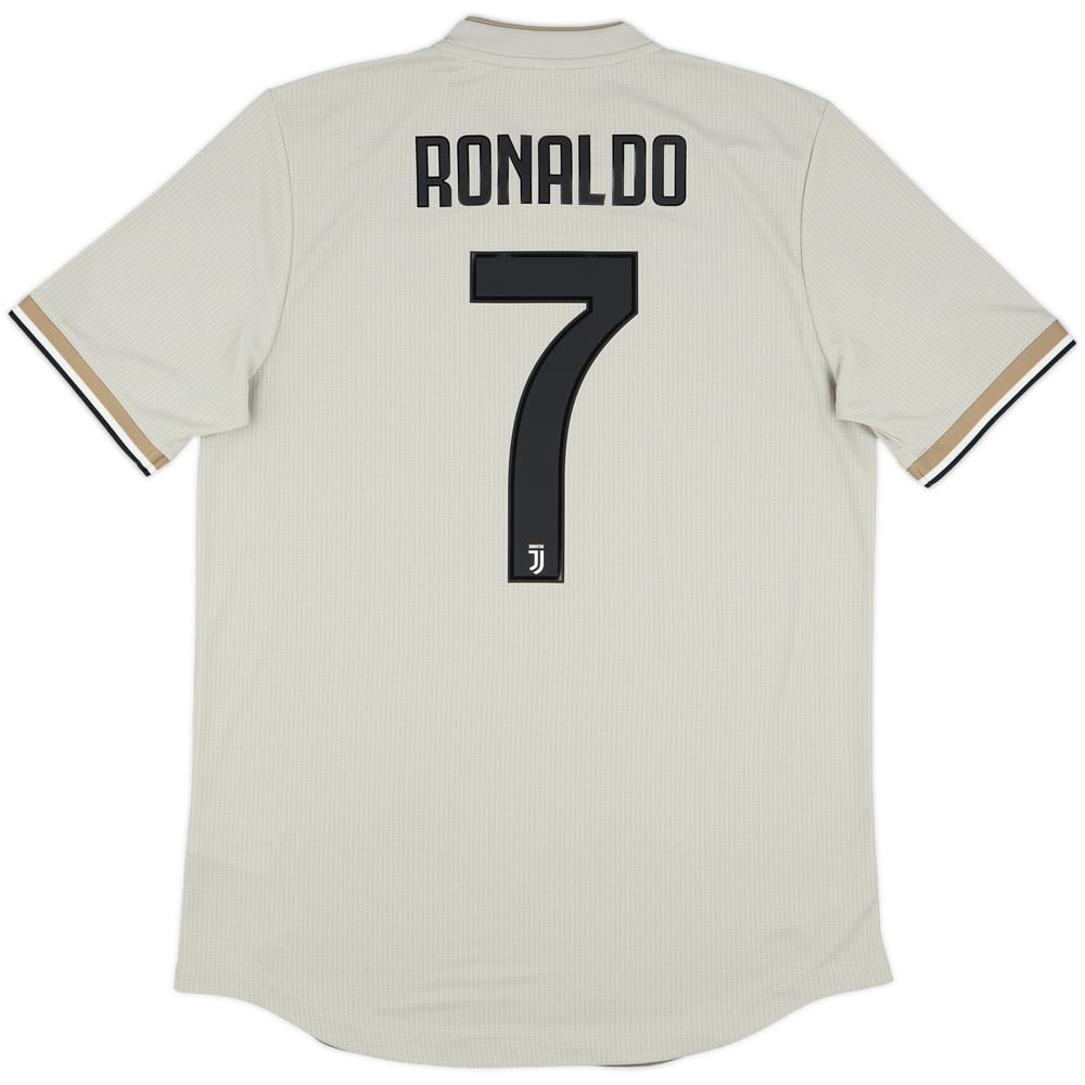 2018-19 Juventus Authentic Away Shirt Ronaldo #7 - 7/10 - (L)