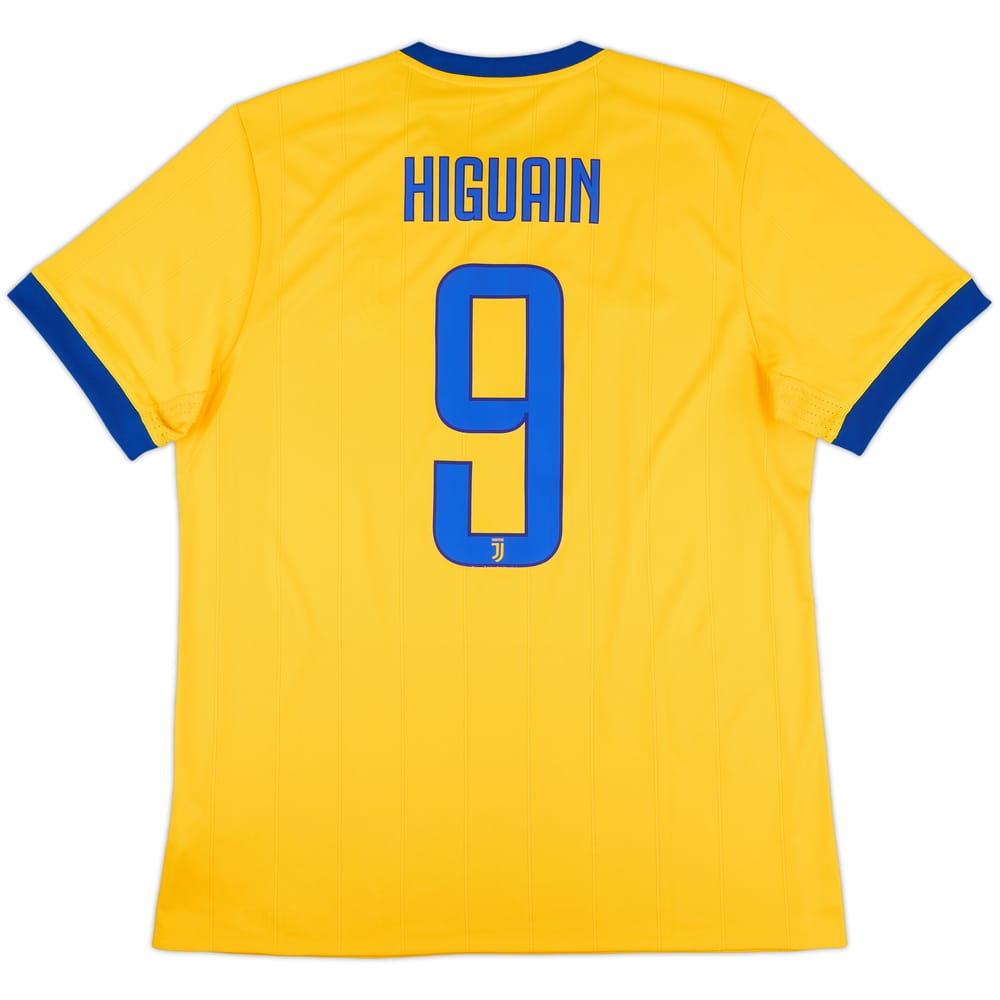 2017-18 Juventus Away Shirt Higuain #9 - 8/10 - (L)