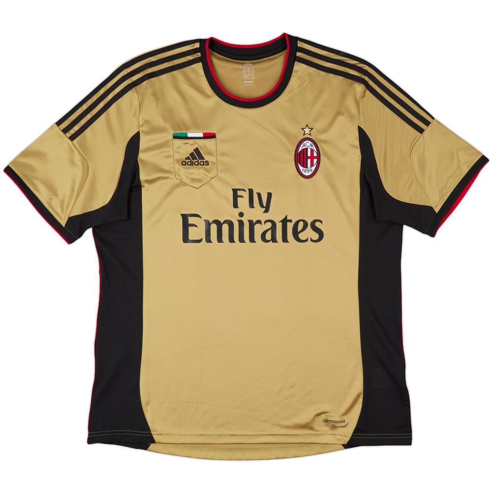 2013-14 AC Milan Third Shirt - 10/10 - (XL)