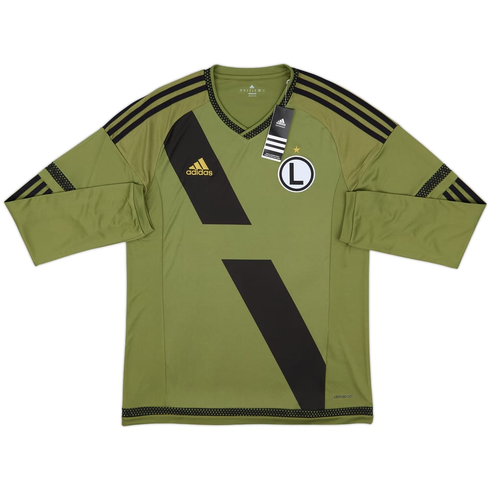 2015-17 Legia Warsaw Away L/S Shirt (M)