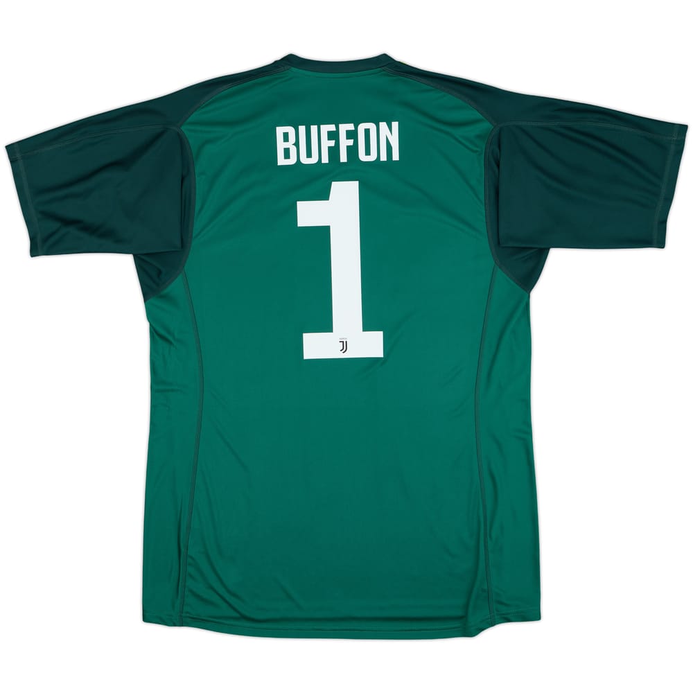 2018-19 Juventus GK S/S Shirt Buffon #1 - 8/10 - (XL)