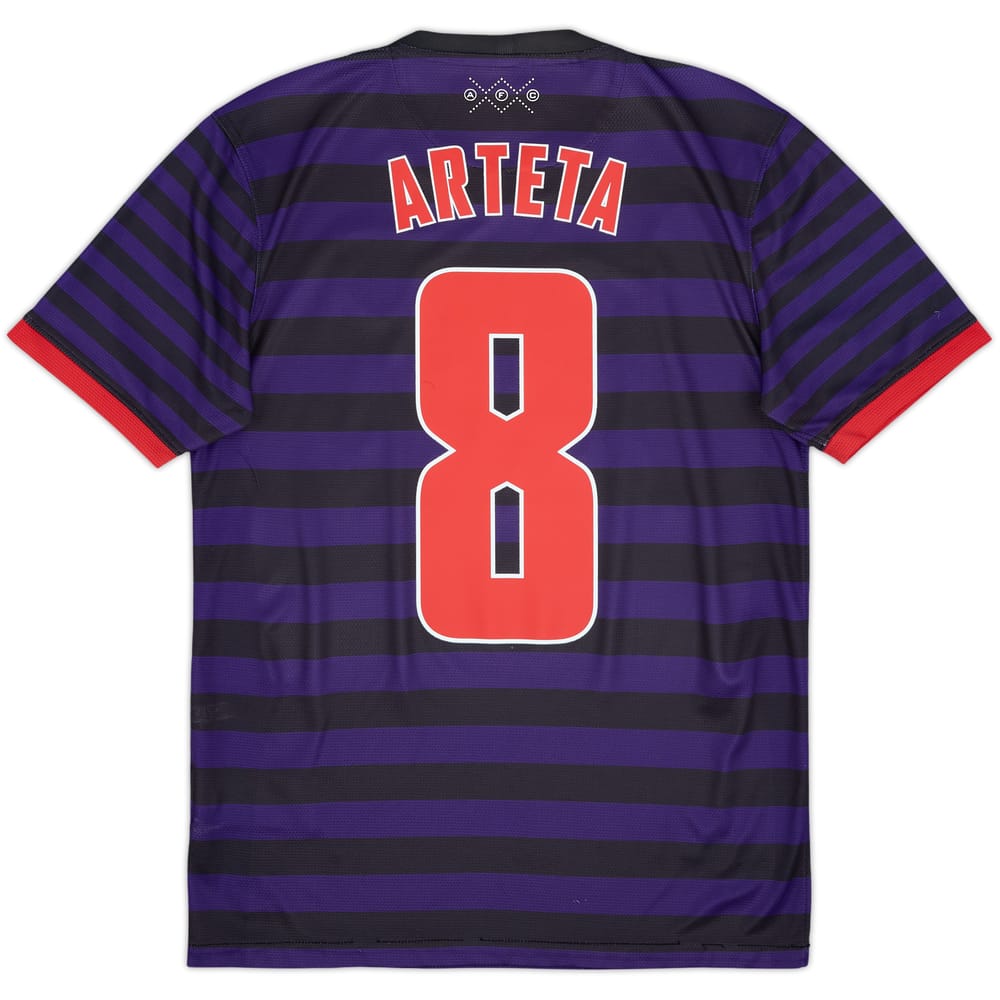 2012-13 Arsenal Away Shirt Arteta #8 - 8/10 - (S)
