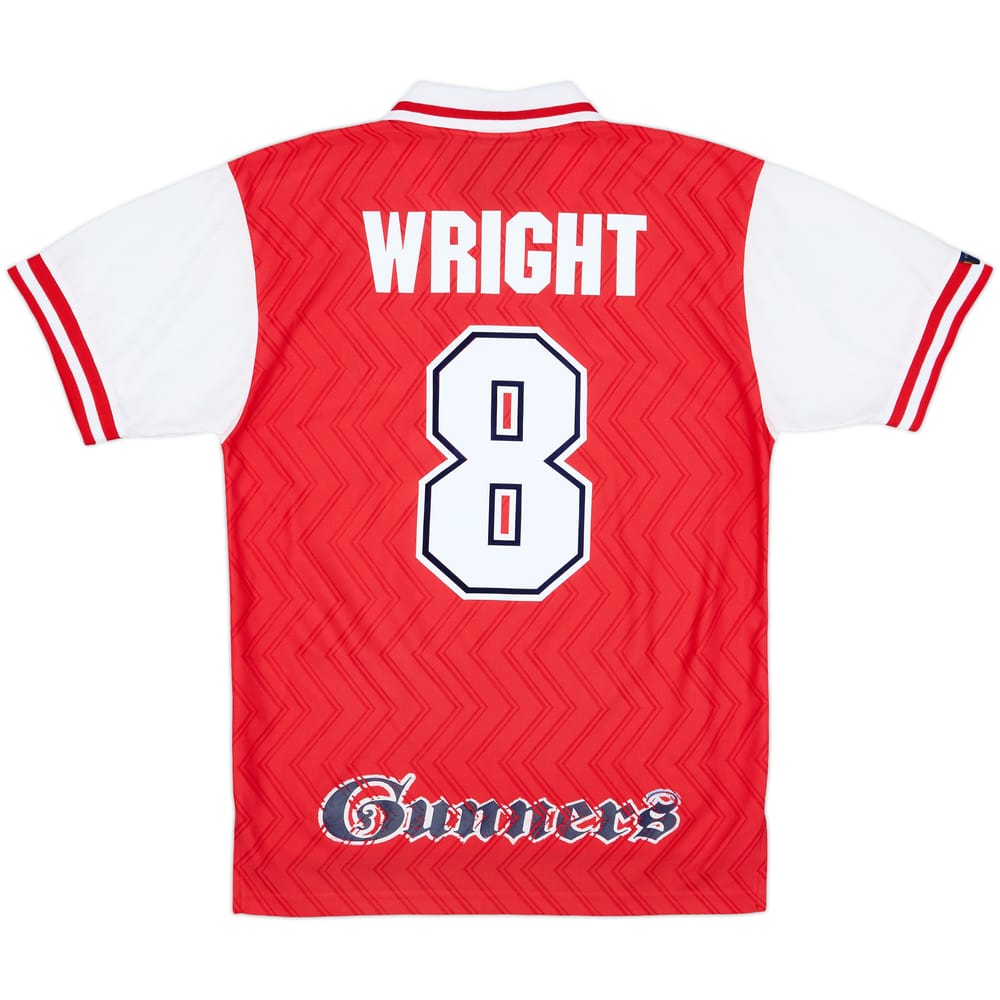 1996-98 Arsenal Home Shirt Wright #8 - 8/10 - (M)