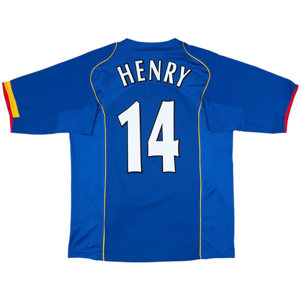 2004-06 Arsenal Away Shirt Henry #14 - 8/10 - (L)