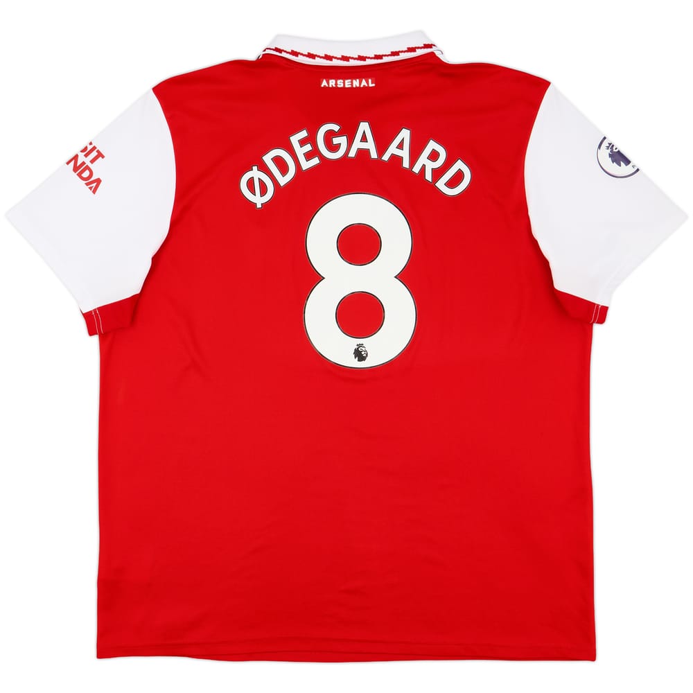 2022-23 Arsenal Home Shirt Odegaard #8 - 8/10 - (XXL)