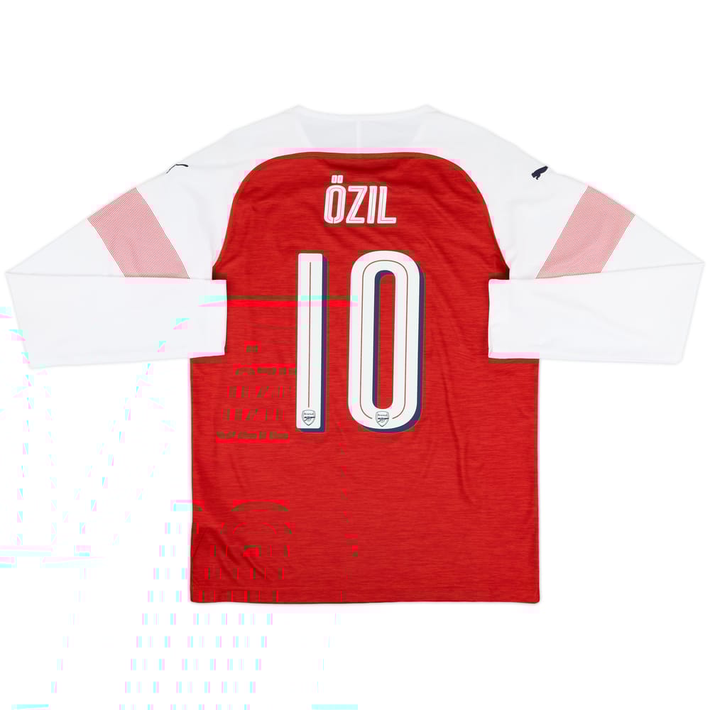 2018-19 Arsenal Home L/S Shirt Ozil #10 - 10/10 - (M)