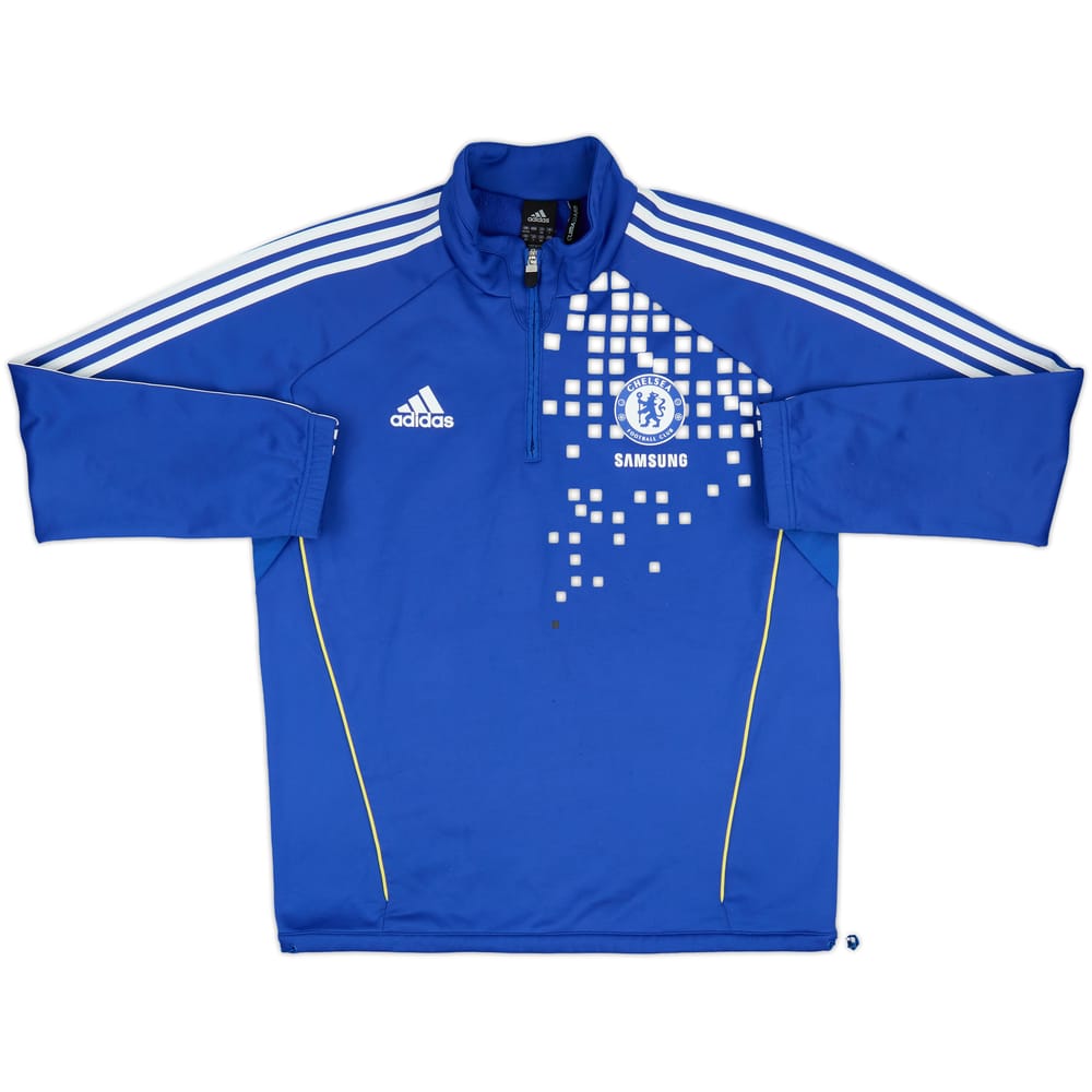 2011-12 Chelsea adidas 1/4 Zip Training Top - 8/10 - (L)