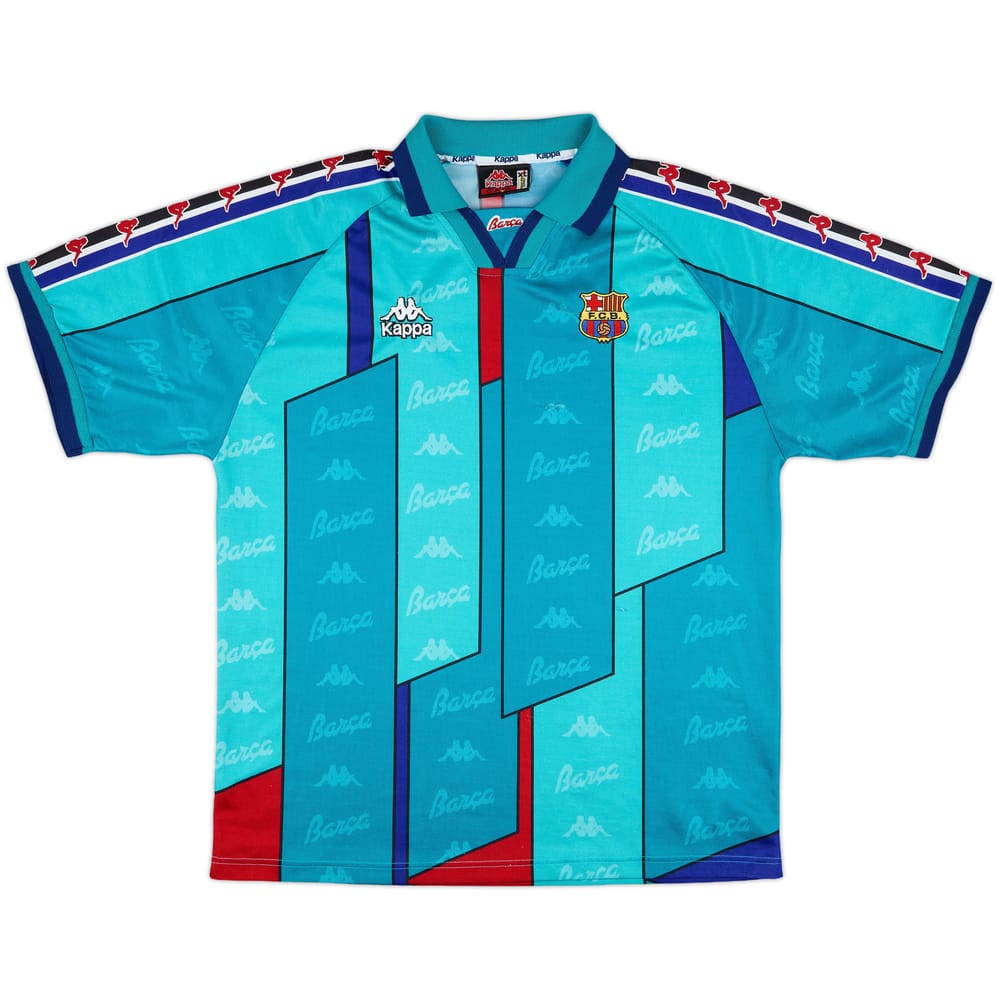 1995-97 Barcelona Away Shirt - 9/10 - (XL)