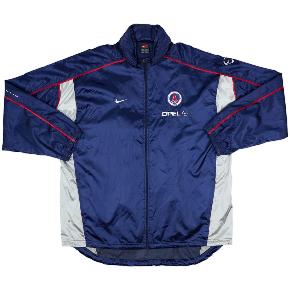 2001-02 Paris Saint-Germain Nike Track Jacket - 7/10 - (XXL)