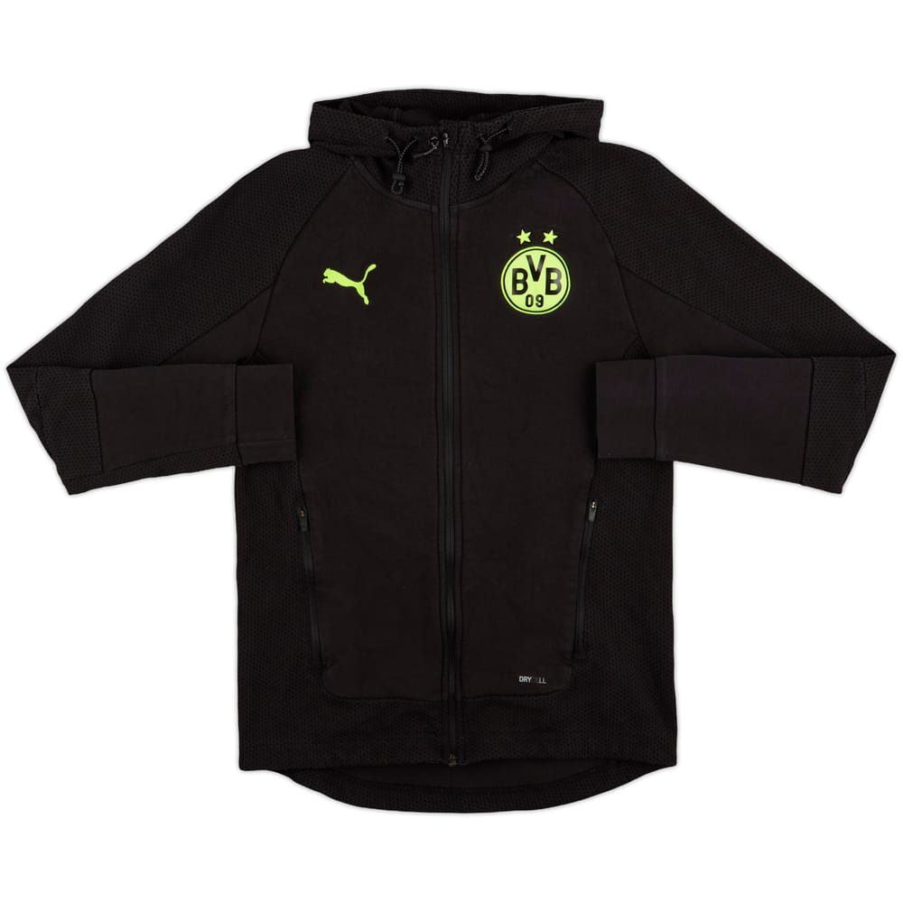 2021-22 Borussia Dortmund Puma Hooded Track Jacket - 8/10 - (S)