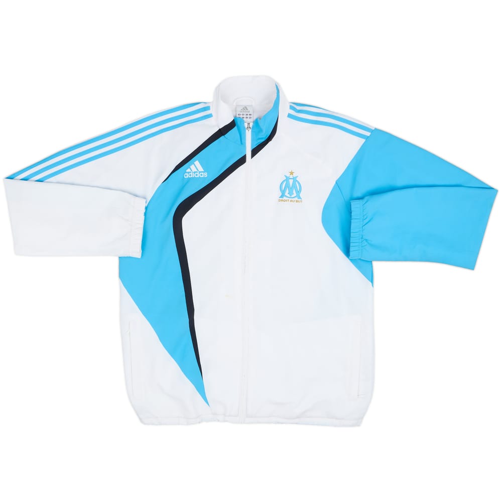 2009-10 Olympique Marseille adidas Track Jacket - 7/10 - (L/XL)