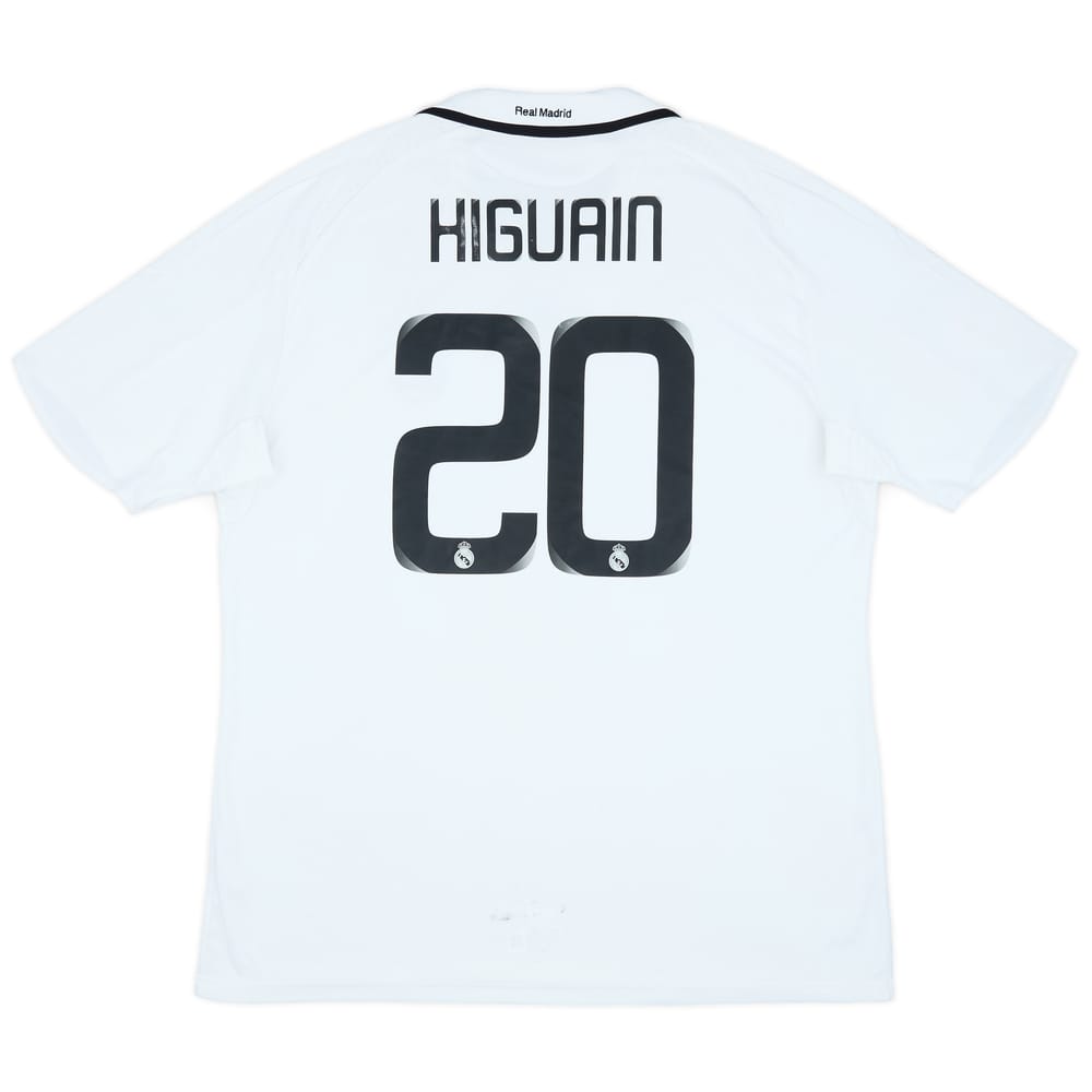 2008-09 Real Madrid Home Shirt Higuain #20 - 6/10 - (XXL)