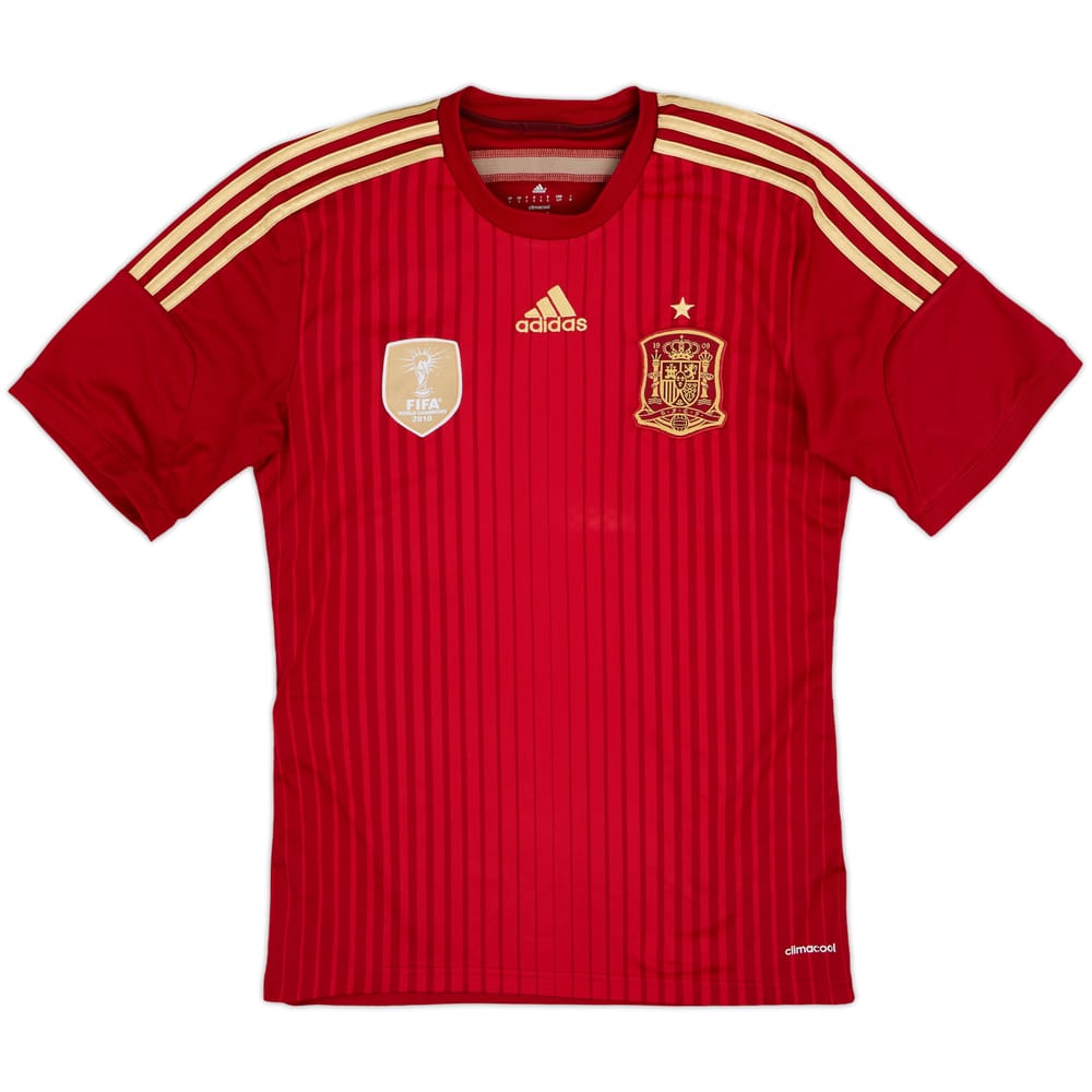 2013-15 Spain Home Shirt - 9/10 - (S)