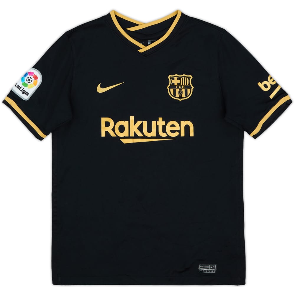 2020-21 Barcelona Away Shirt - 7/10 - (XL.Boys)