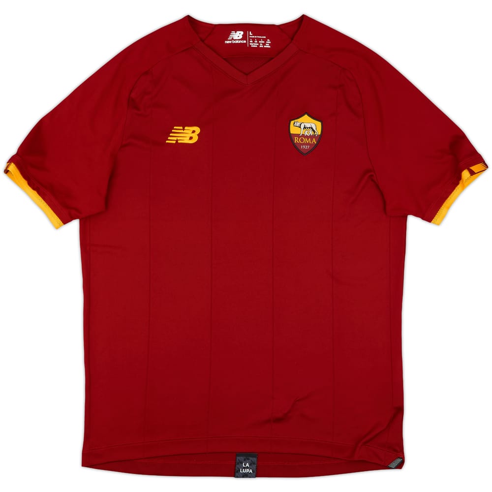 2021-22 Roma Home Shirt - 9/10 - (L)
