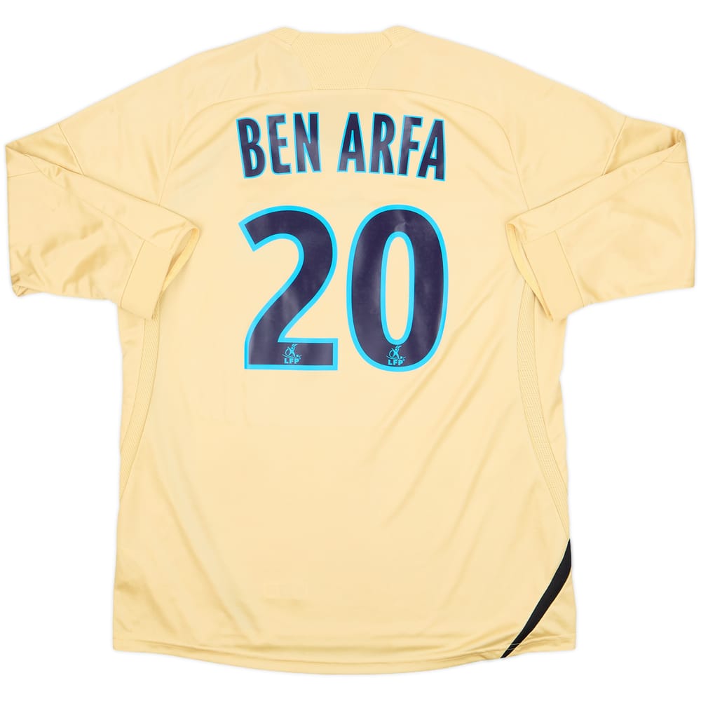 2008-09 Olympique Marseille Third Shirt Ben Arfa #20 - 8/10 - (XL)