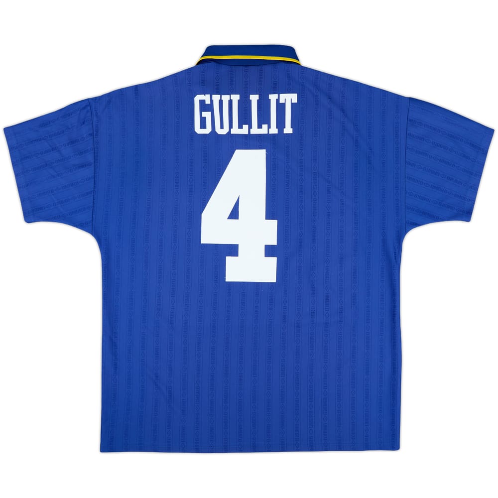 1995-97 Chelsea Home Shirt Gullit #4 - 7/10 - (L)