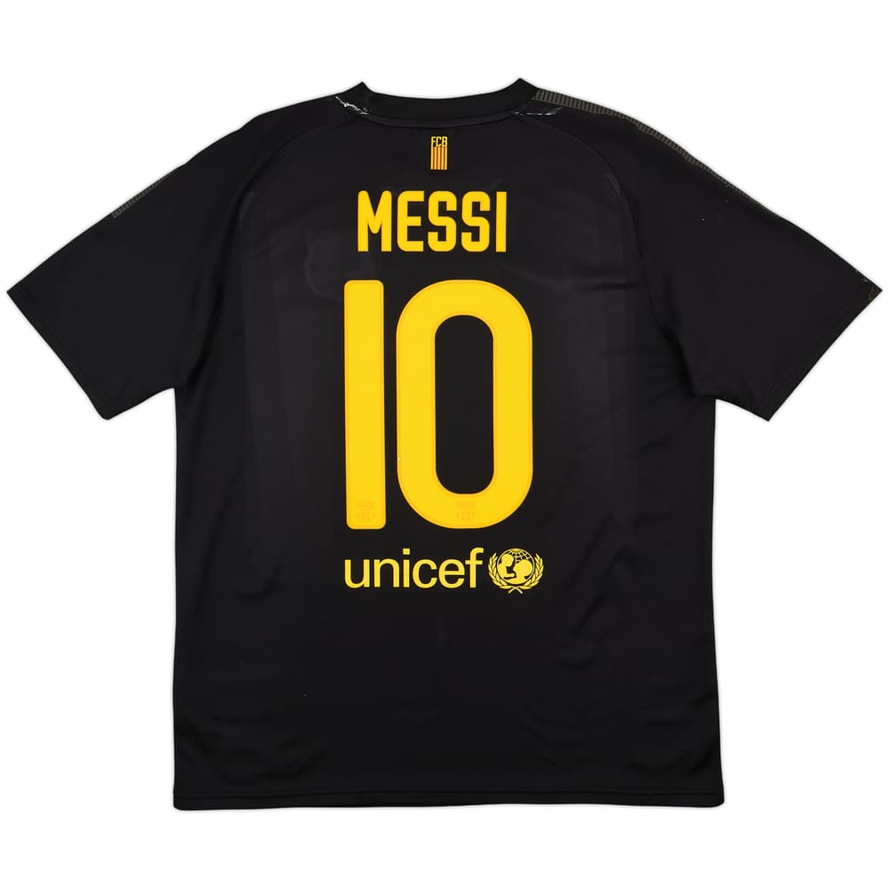 2011-12 Barcelona Basic Away Shirt Messi #10 - 8/10 - (L)