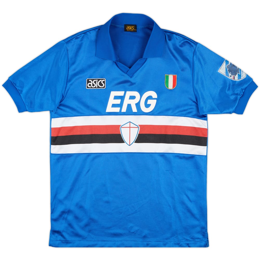 1991-92 Sampdoria Home Shirt - 7/10 - (M)