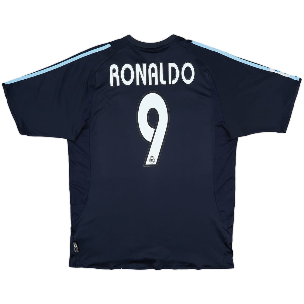 2003-04 Real Madrid Away Shirt Ronaldo #9 - 8/10 - (L)