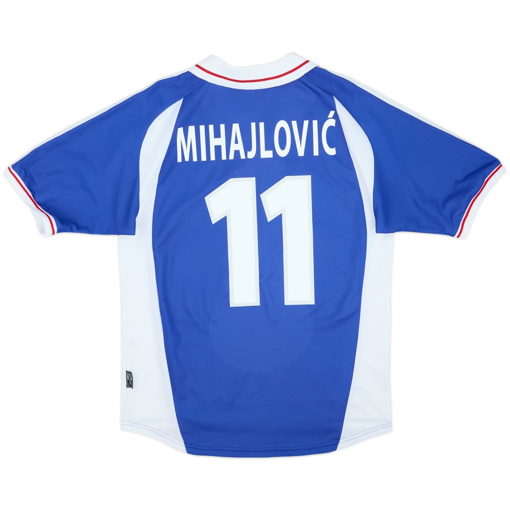 2000-01 Yugoslavia Home Shirt Mihajlovic #11 - 9/10 - (M)