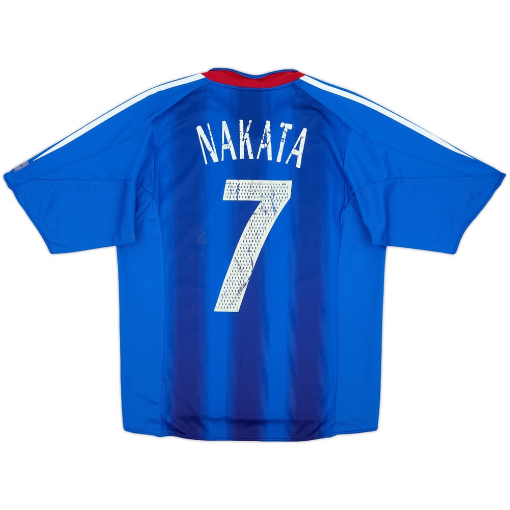 2004-06 Japan Authentic Home Shirt Nakata #7 - 5/10 - (S)