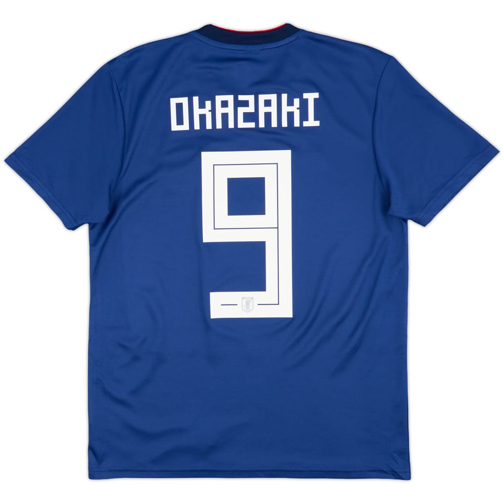2018-19 Japan Home Shirt Okazaki #9 - 10/10 - (L)