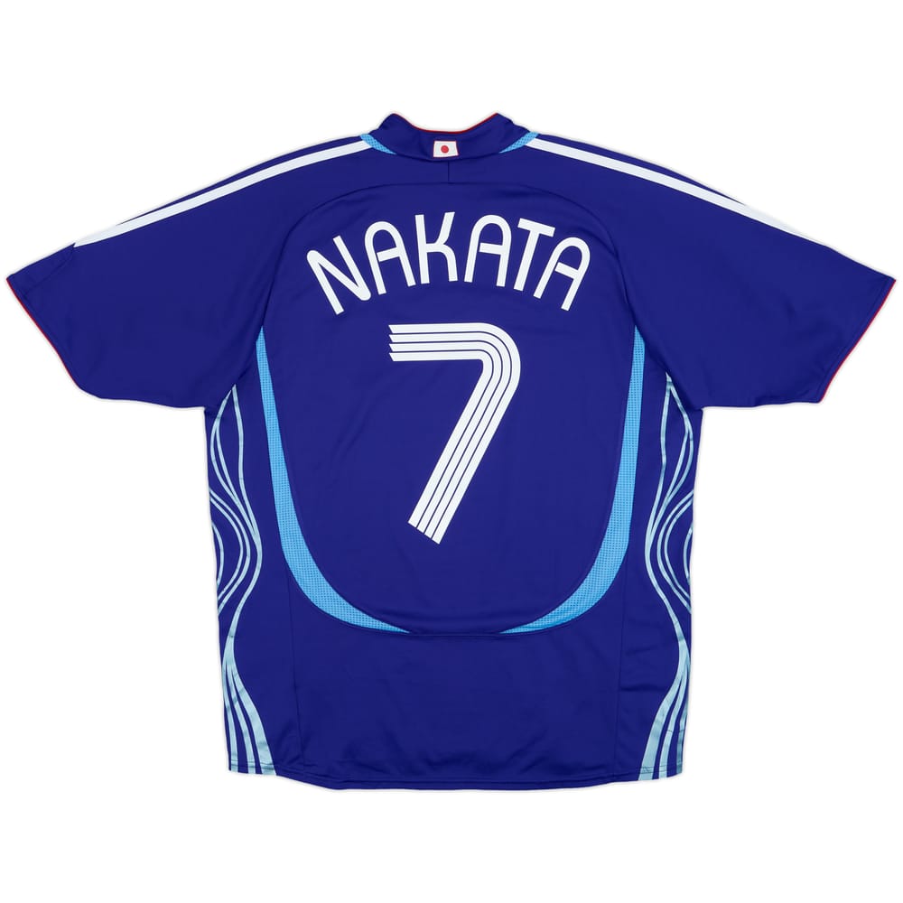 2006-08 Japan Home Shirt Nakata #7 - 7/10 - (M)