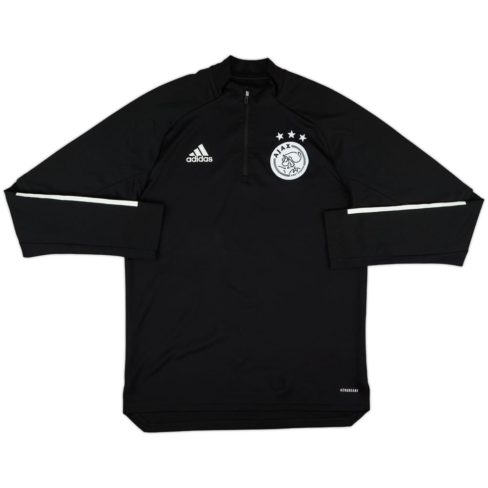 2019-20 Ajax adidas 1/4 Zip Sweat Top - 9/10 - (M)