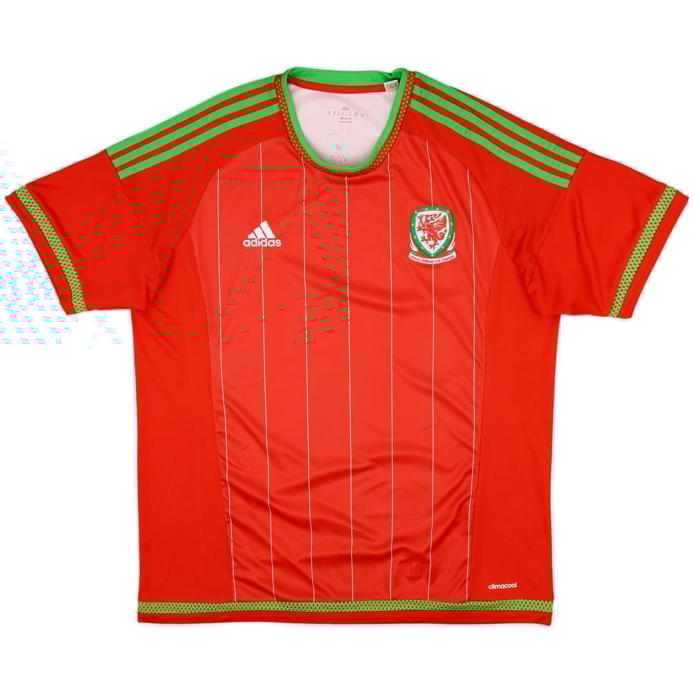 2016-17 Wales Home Shirt - 8/10 - (XL)