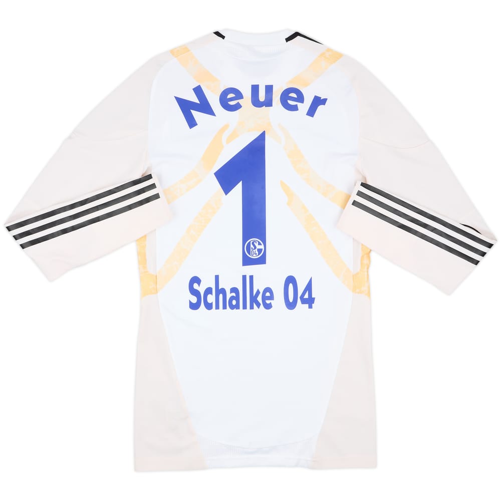2010-11 Schalke Player Issue TechFit GK Shirt Neuer #1 - 6/10 - (L)