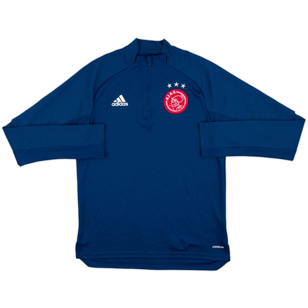 2020-21 Ajax adidas 1/4 Zip Training Top - 8/10 - (M)