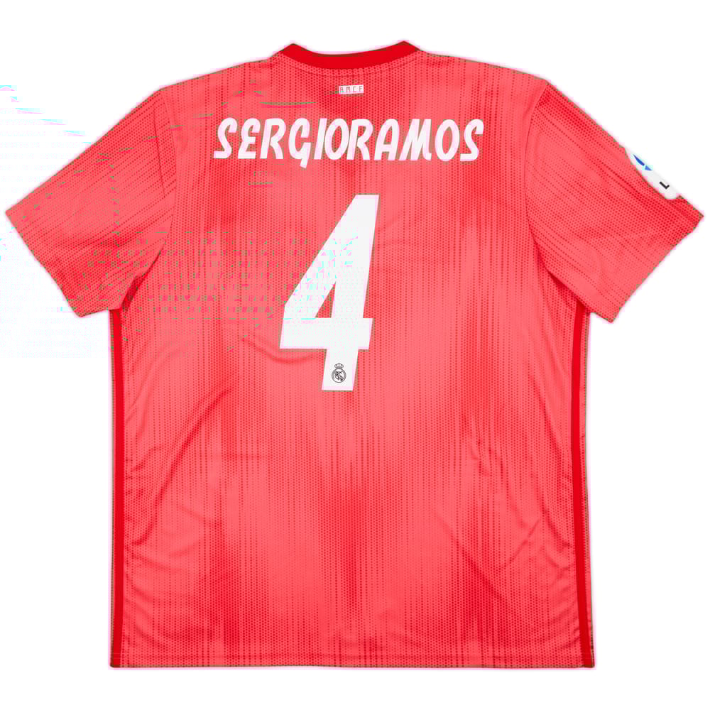 2018-19 Real Madrid Third Shirt Sergio Ramos #4 (XL)