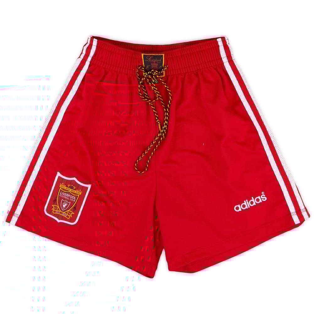 1995-96 Liverpool Home Shorts - 8/10 - (S)