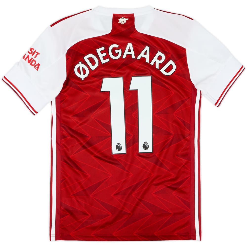 2020-21 Arsenal Home Shirt Odegaard #11 - 9/10 - (S)