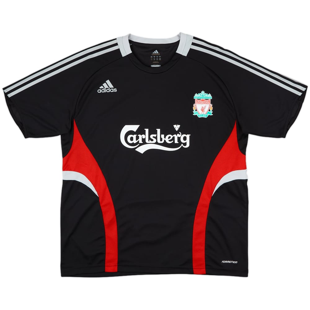 2008-09 Liverpool adidas Formotion Training Shirt - 9/10 - (XL)