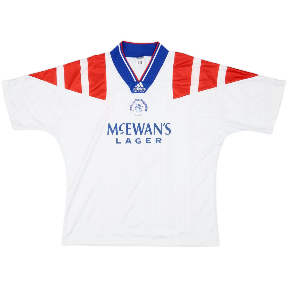 1992-93 Rangers Away Shirt - 8/10 - (L/XL)
