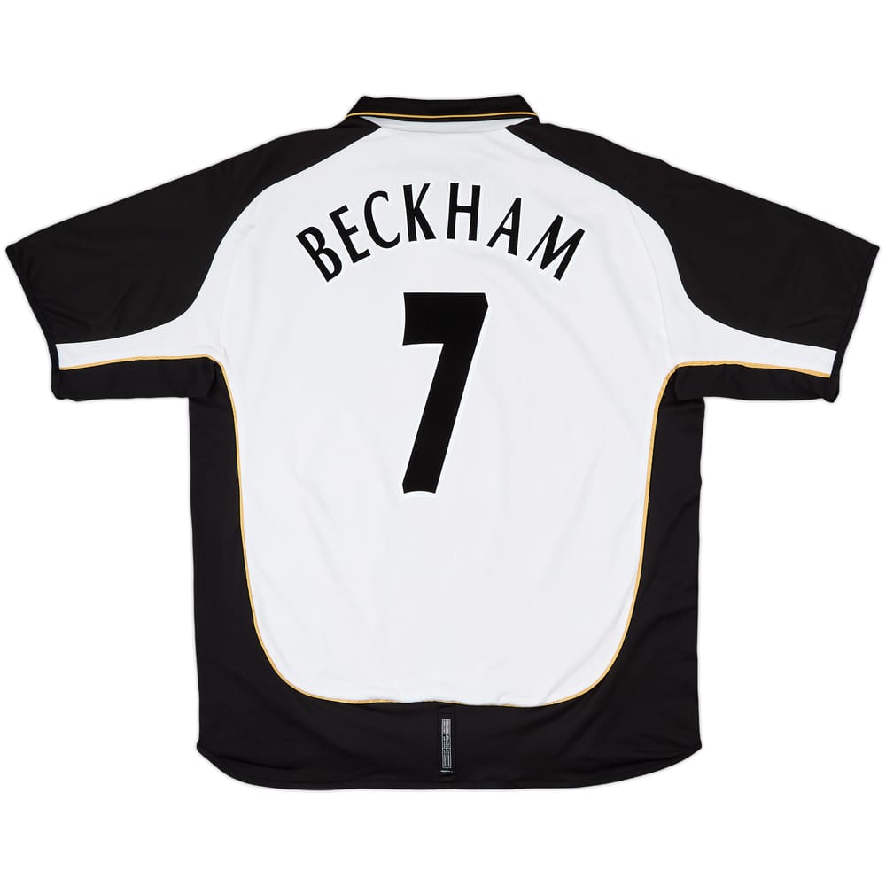 2001-02 Manchester United Centenary Away/Third Shirt Beckham #7 - 10/10 - (XXL)