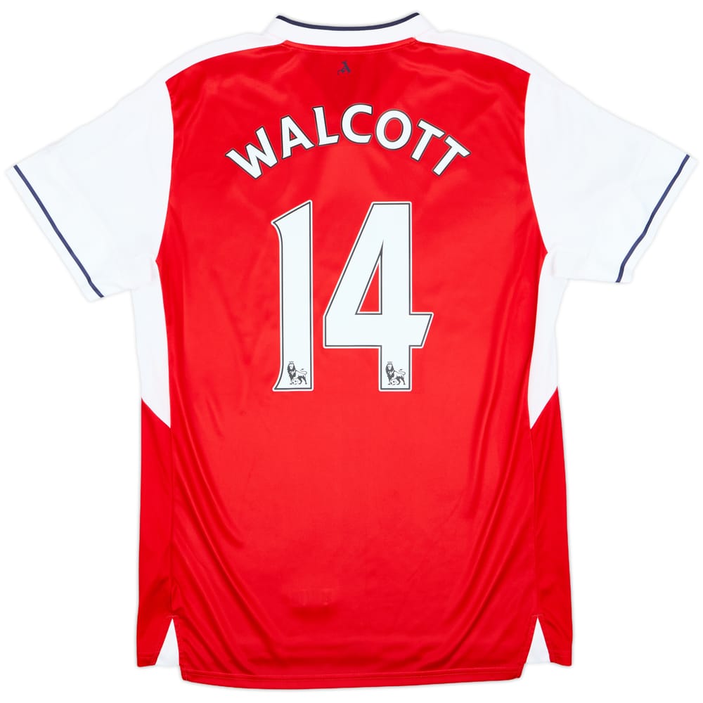 2016-17 Arsenal Home Shirt Walcott #14 - 9/10 - (L)
