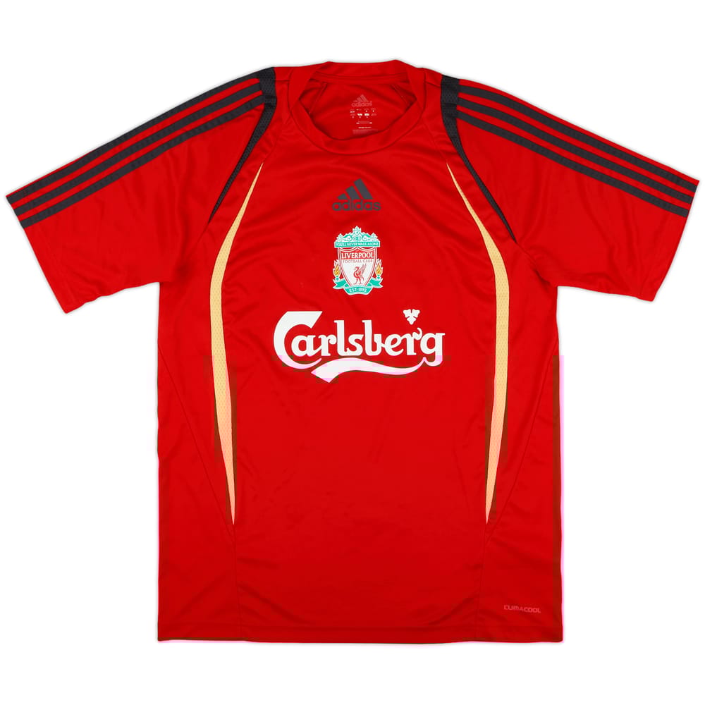 2009-10 Liverpool adidas Training Shirt - 8/10 - (M)