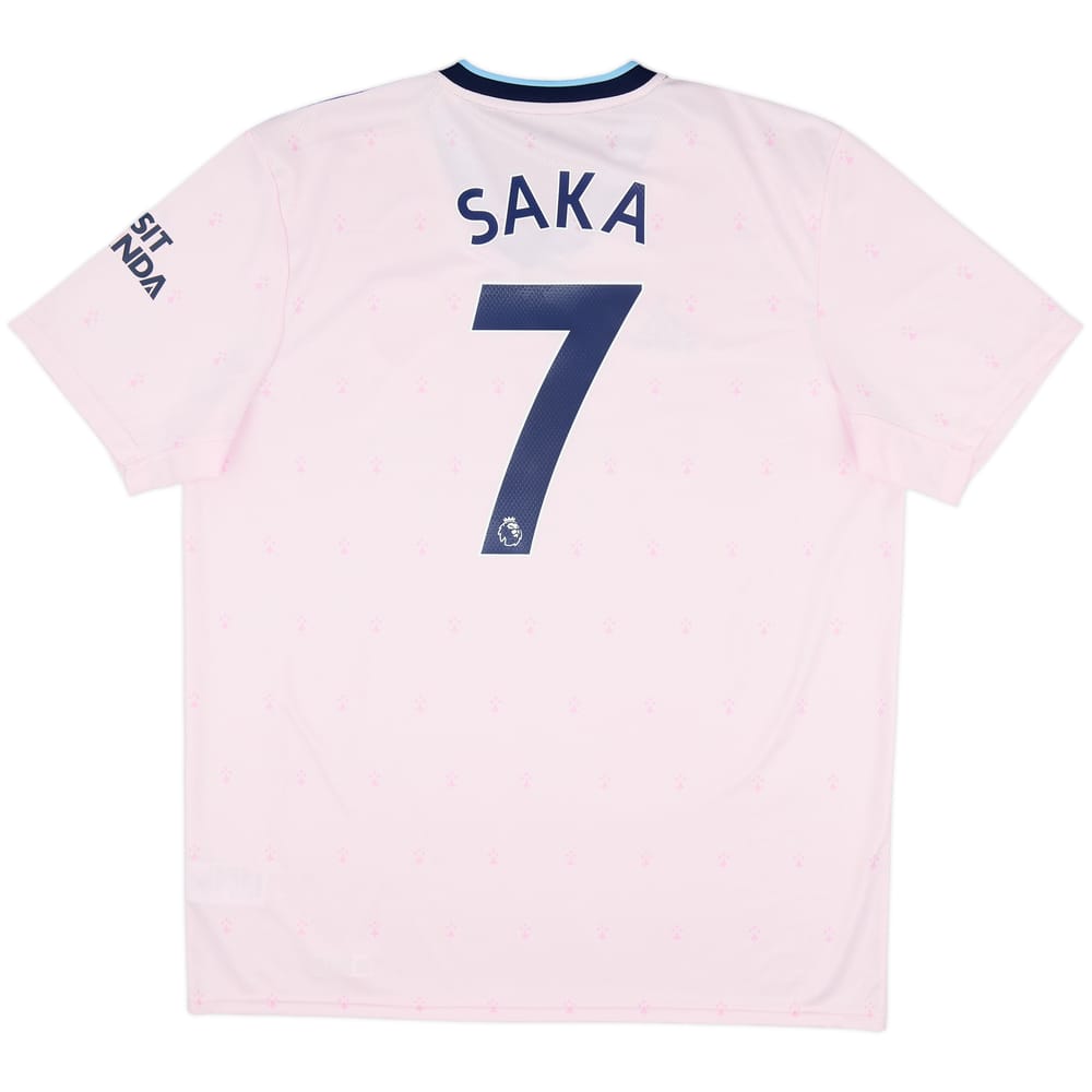 2022-23 Arsenal Third Shirt Saka #7 - 10/10 - (XL)