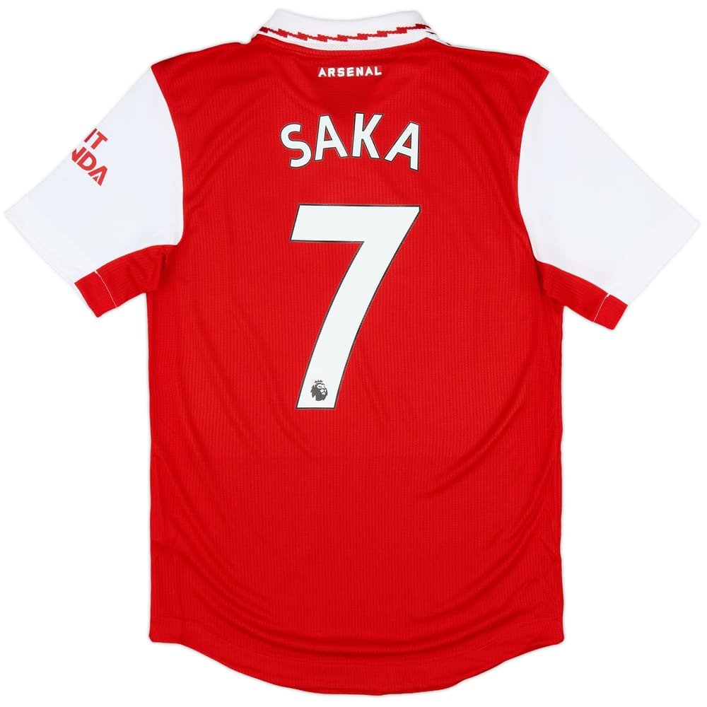 2022-23 Arsenal Authentic Home Shirt Saka #7 (S)