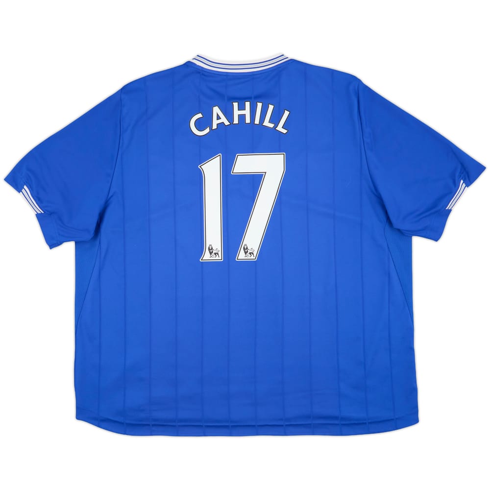 2009-10 Everton Home Shirt Cahill #17 - 9/10 - (XL)