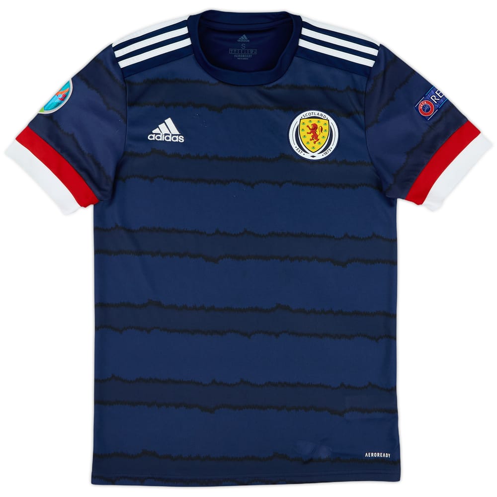 2020-22 Scotland Home Shirt - 8/10 - (S)
