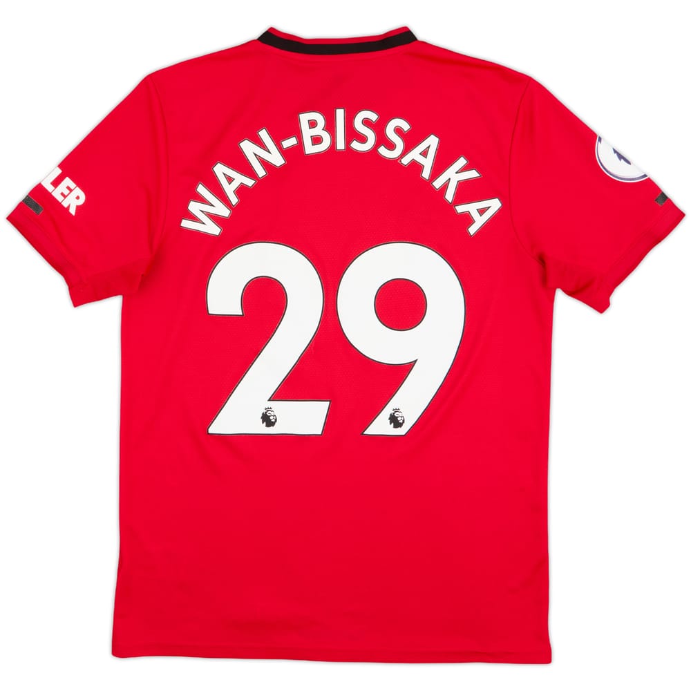 2019-20 Manchester United Home Shirt Wan-Bissaka #29 - 7/10 - (M)