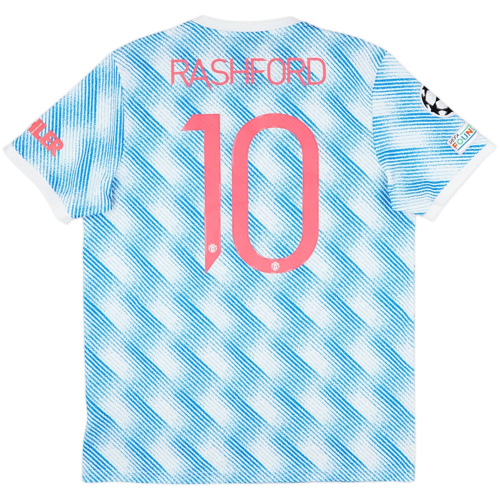 2021-22 Manchester United Away Shirt Rashford #10 - 8/10 - (L)