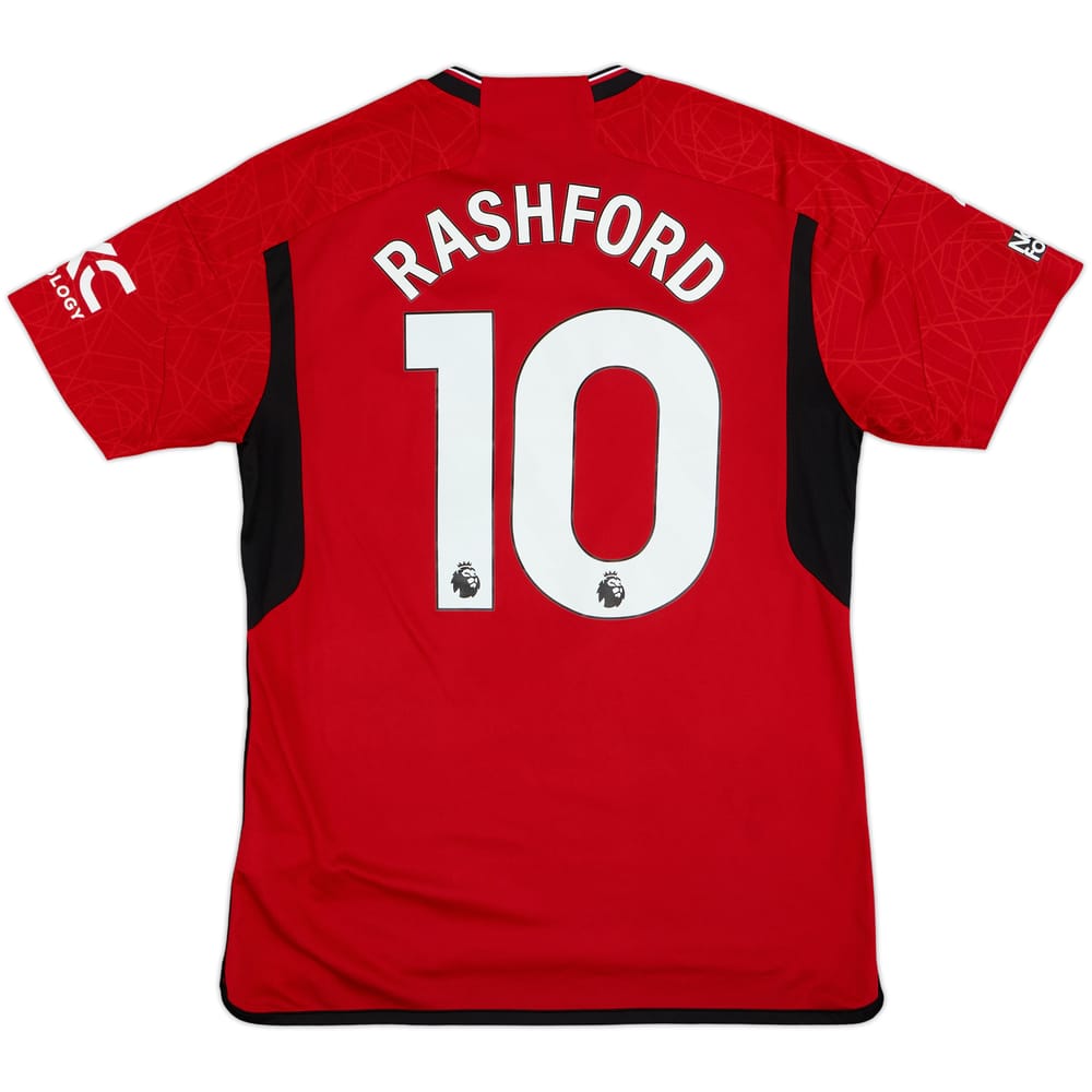 2023-24 Manchester United Home Shirt Rashford #10 - 9/10 - (L)