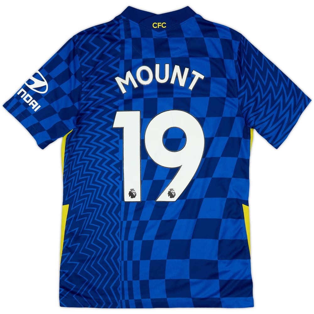 2021-22 Chelsea Home Shirt Mount #19 - 6/10 - (M)