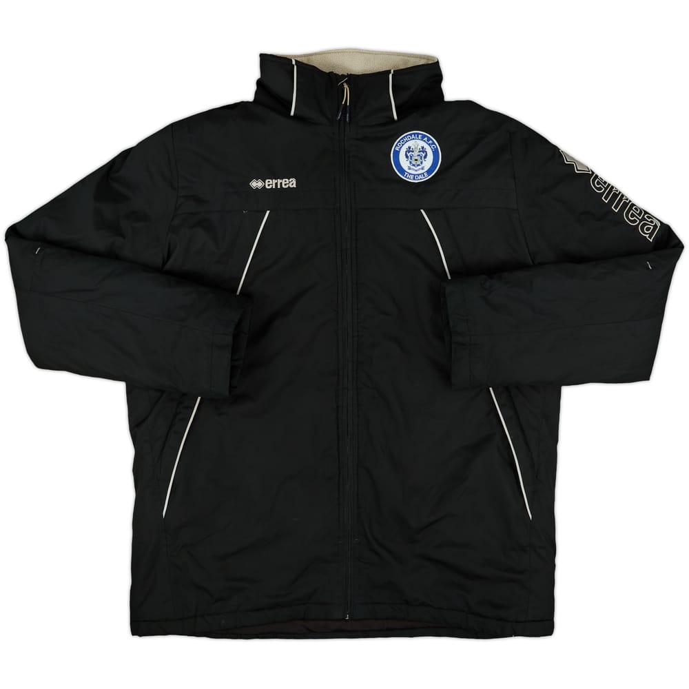 2015-16 Rochdale Errea Padded Bench Coat - 10/10 - (L)
